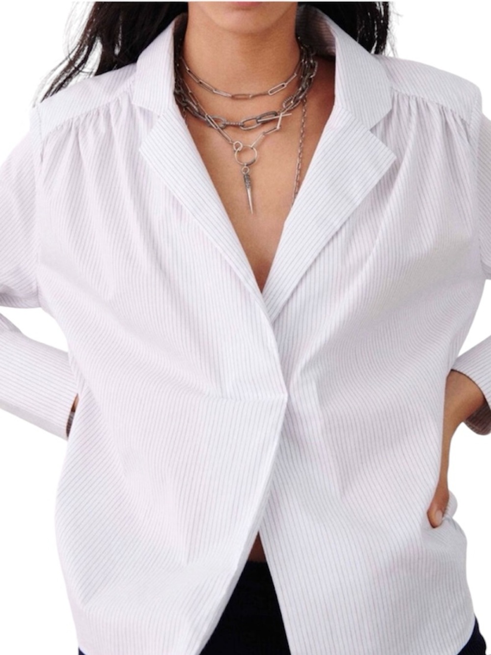 BA&SH Stripe Lady Shirt